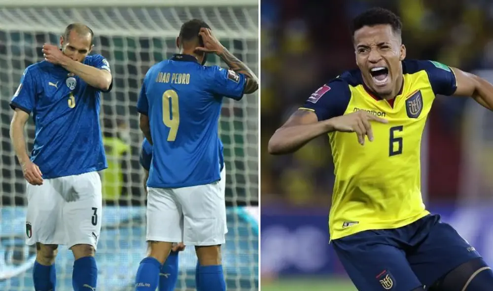 La selección italiana quedó fuera del Mundial tras perder en el repechaje. Foto: composición/EFE/Conmebol