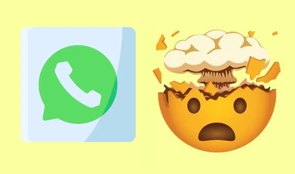 Este emoji de WhatsApp está disponible en iOS y Android. Foto: composición LR Este emoji de WhatsApp está disponible en iOS y Android. Foto: composición LR