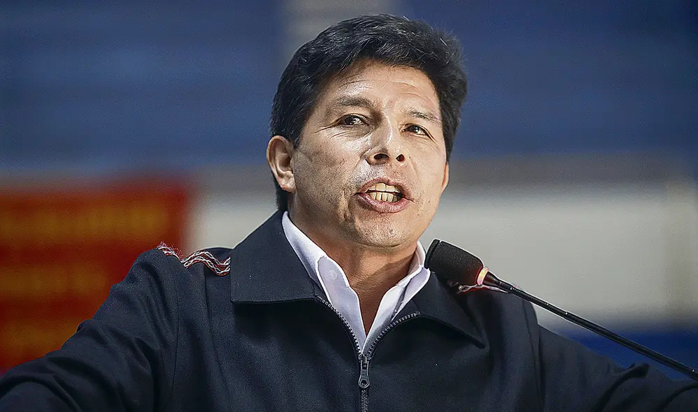 Anuncios. El presidente Pedro Castillo visitó Ica y adelantó que no promulgará la ley que aprobó el Congreso por ir contra la reforma universitaria. Foto: Sepres