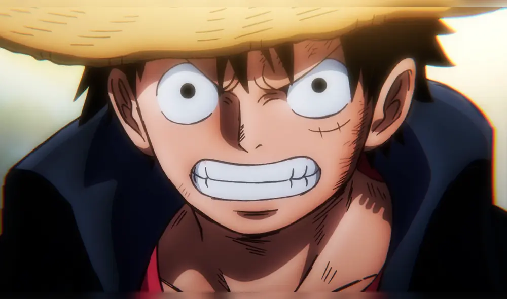 Luffy en el final del episodio 1015 de "One Piece". Foto: Toei Animation Luffy en el final del episodio 1015 de "One Piece". Foto: Toei Animation