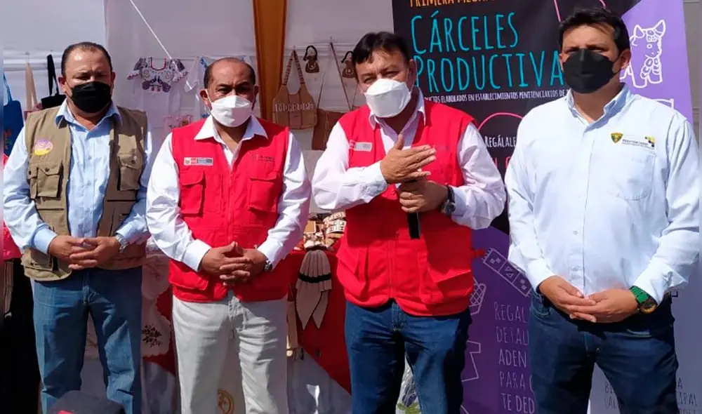 El ministro de Justicia participó de la primera feria "Cárceles Productivas" en Chiclayo. Foto: Rosa Quincho/URPI-LR El ministro de Justicia participó de la primera feria "Cárceles Productivas" en Chiclayo. Foto: Rosa Quincho/URPI-LR