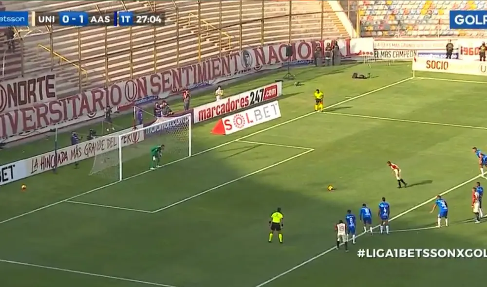 Nelinho Quina sumó un nuevo tanto en el fútbol peruano. Foto: captura/GolPerú