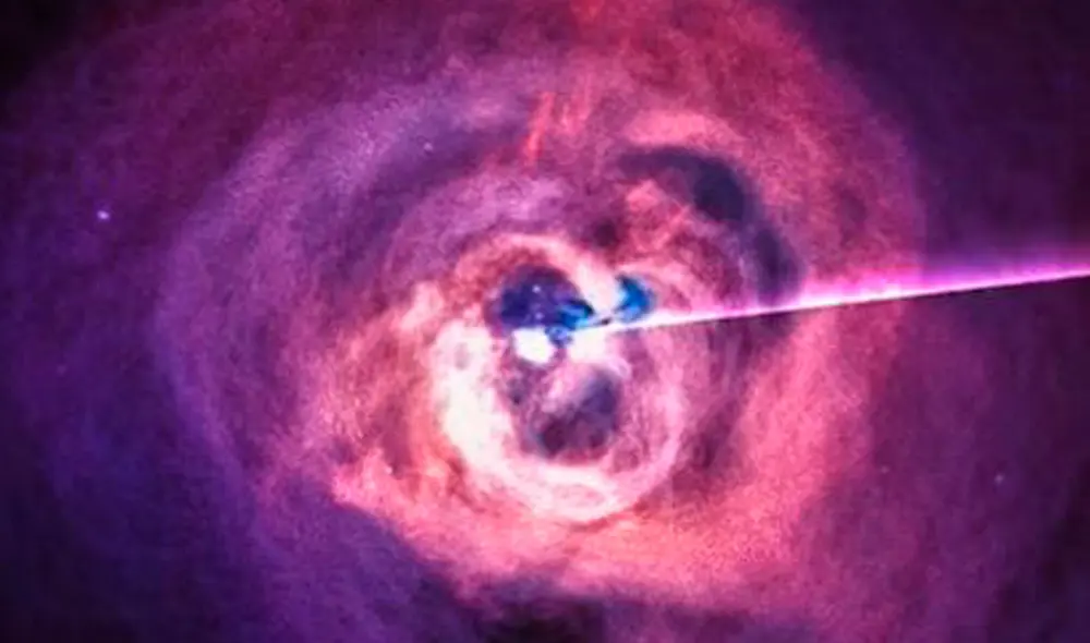 La técnica que utilizaron se llama sonificación, que consiste en la traducción de los datos astronómicos en sonido. Foto y video: captura de Twitter