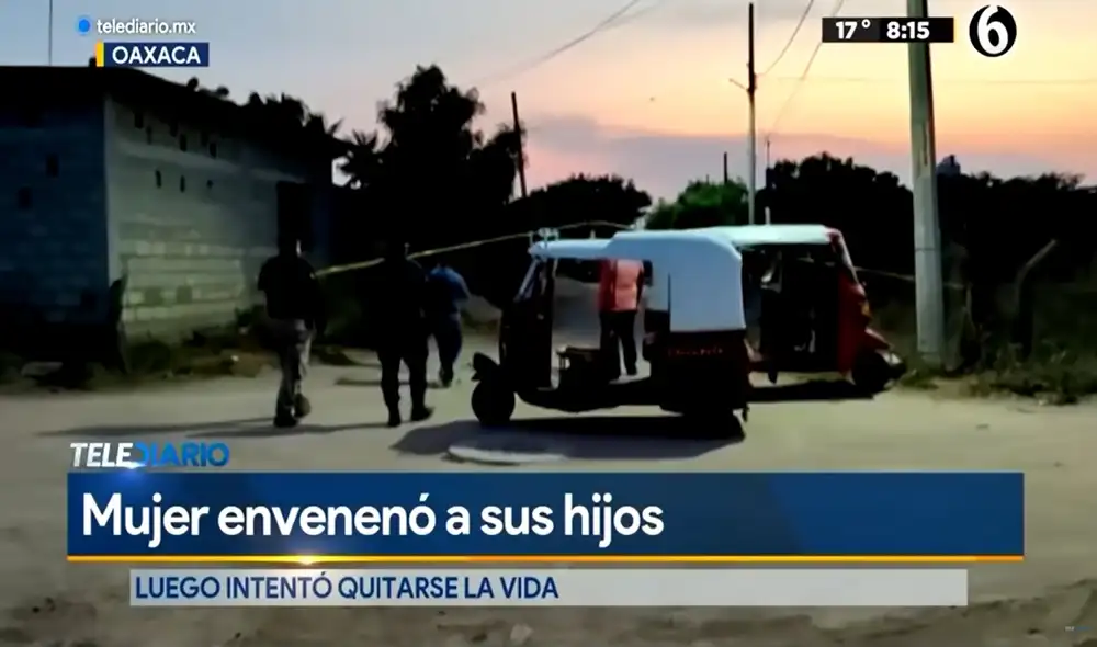 El hecho sucedió en el municipio de Chicapa de Castro, Oaxaca (México). Foto: captura de TelediarioMx/YouTube El hecho sucedió en el municipio de Chicapa de Castro, Oaxaca (México). Foto: captura de TelediarioMx/YouTube