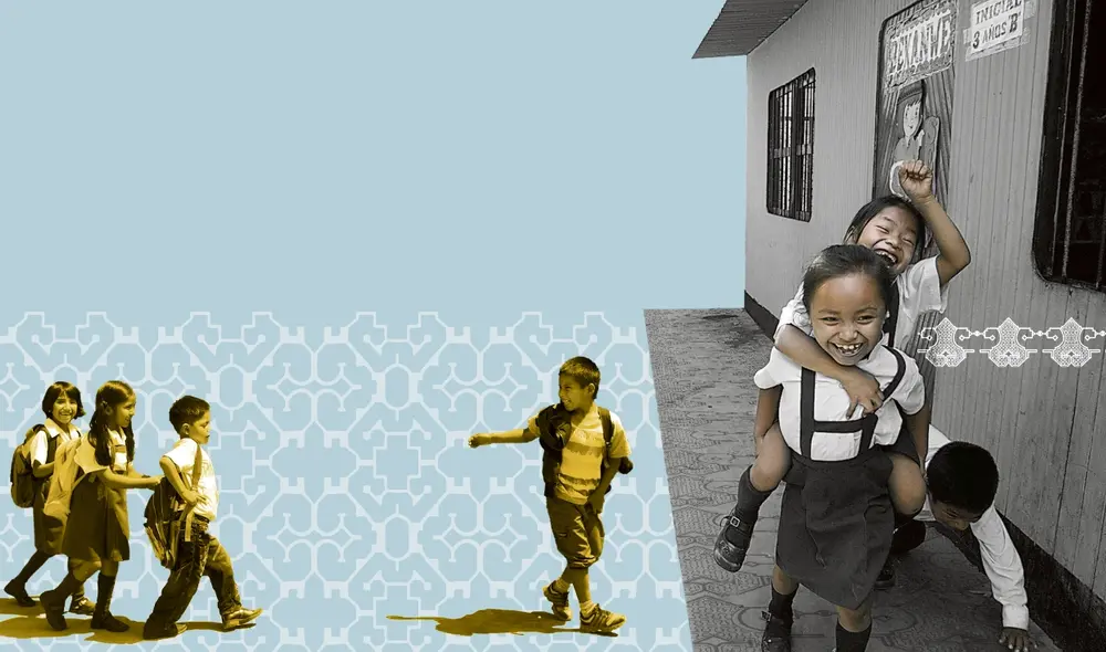 ¿Qué pasará con los escolares indígenas si cierran los colegios de educación intercultural bilingüe? Foto: composición La República.