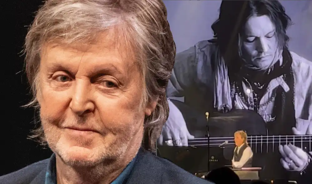 Paul McCartney durante su gira “Get back” en Seattle. Foto: captura Instagram