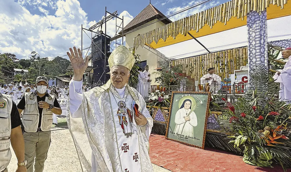 En el mismo lugar. En la ceremonia de beatificación de Sor ‘Aguchita’ participaron comunidades nativas, la población de La Florida y miembros de la Iglesia. En el mismo lugar. En la ceremonia de beatificación de Sor ‘Aguchita’ participaron comunidades nativas, la población de La Florida y miembros de la Iglesia.