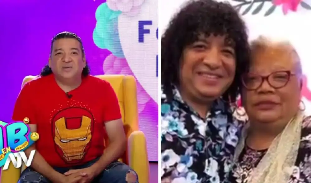 Carlos Vílchez expresó el gran amor que siente hacia su madre. Foto: captura ATV / difusión