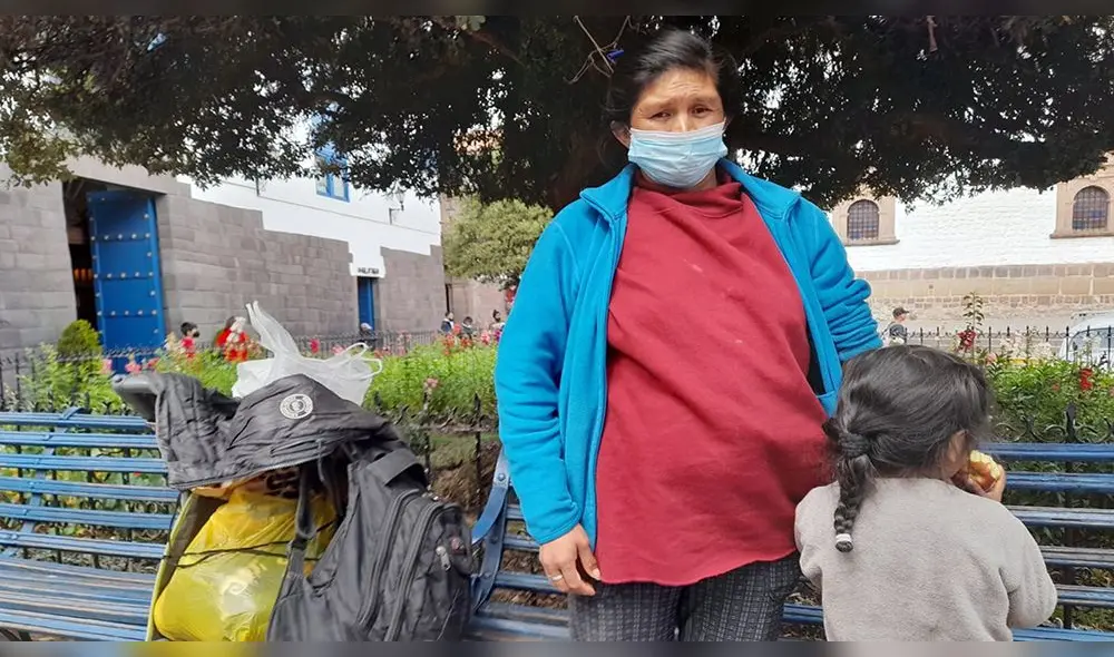 Cusco. Margarita Vagas en el Día de la Madre pasa por momentos muy duros. Foto: Luis Álvarez/URPI