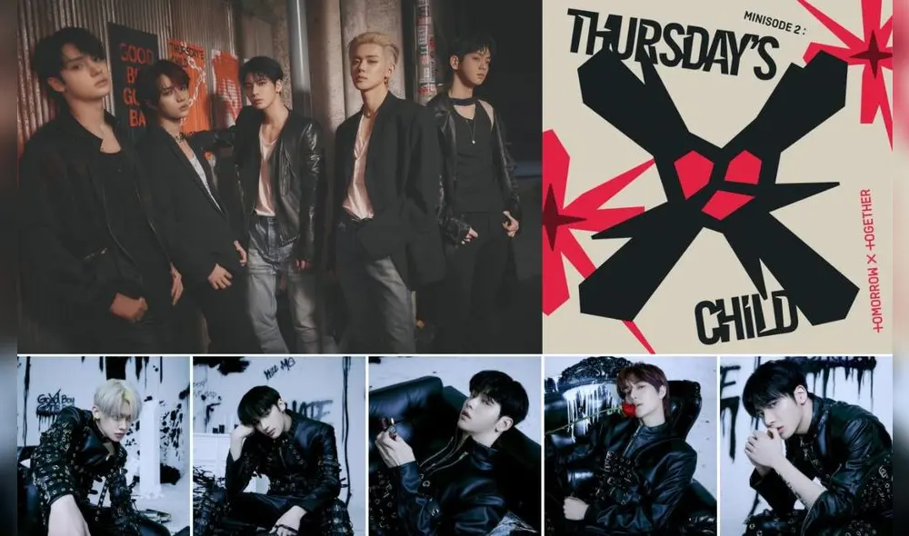 TXT tendrá un comeback impactante con "Minisode 2: Thursday's Child". Foto composición: BIGHIT Music. TXT tendrá un comeback impactante con "Minisode 2: Thursday's Child". Foto composición: BIGHIT Music.