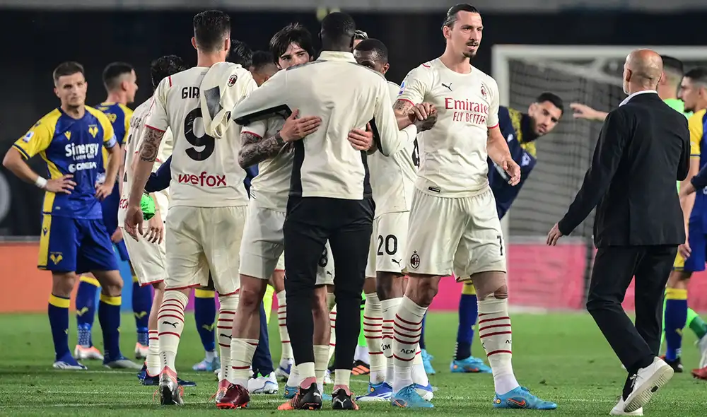 AC Milan obtuvo su triunfo número 24 en la Serie A esta temporada 2021/22. Foto: AFP