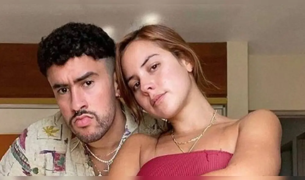 Bad Bunny cuenta el motivo por el cual canta junto con su novia, Gabriela Berlingeri, en una canción. Foto: Instagram