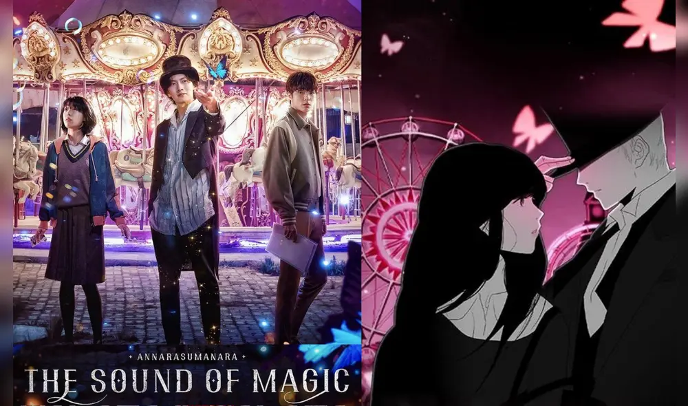 El nuevo k-drama de "The sound of magic" se basa en el webtoon del mismo nombre en coreano "Annarasumanara". Foto composición: Netflix/Drama Fandom.