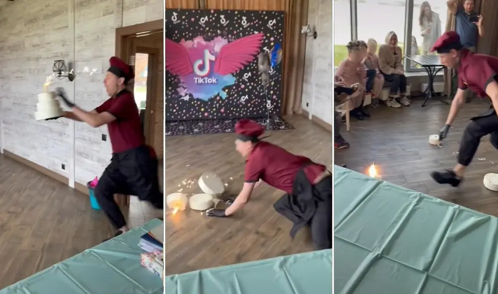 El viral clip compartido en redes por @presenty.by logró obtener miles de reproducciones y reacciones. Foto: captura de TikTok El viral clip compartido en redes por @presenty.by logró obtener miles de reproducciones y reacciones. Foto: captura de TikTok