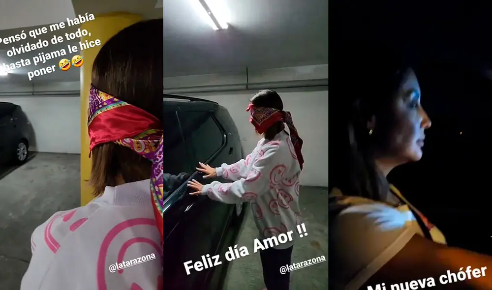 Karla Tarazona recibe auto por el Día de la madre. Foto: captura/Instagram