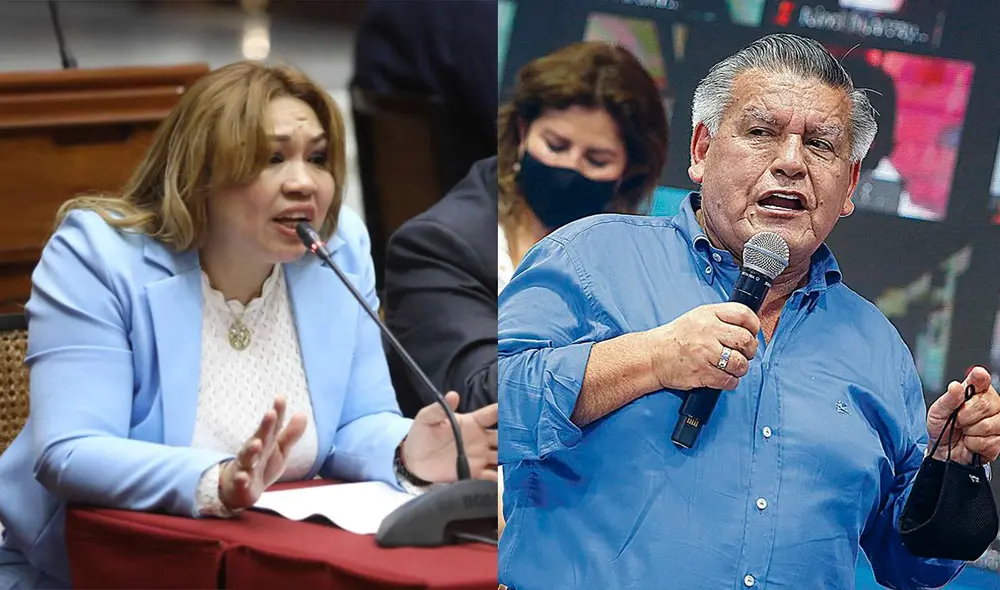 Según la empresaria, Bruno Pacheco intercedió ante la UCV de César Acuña para presuntamente favorecer al jefe de Estado con una tesis, pero esta fue presentada hace 9 años. Foto: composición LR Congreso / GLR