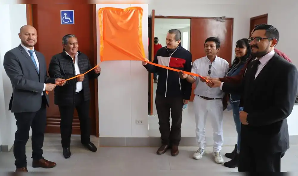 Inauguración del local de Construcción Civil en Chachapoyas. Foto: GORE Amazonas. Inauguración del local de Construcción Civil en Chachapoyas. Foto: GORE Amazonas.