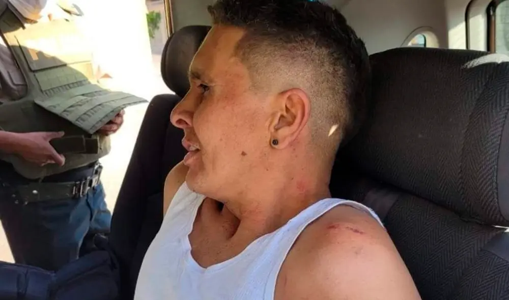 El sujeto fugó del lugar y luego ingresó a un domicilio de la zona. Foto: PNP El sujeto fugó del lugar y luego ingresó a un domicilio de la zona. Foto: PNP