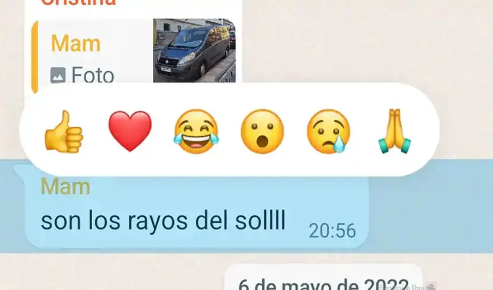Así son las reacciones de WhatsApp. Foto: El Androide Libre