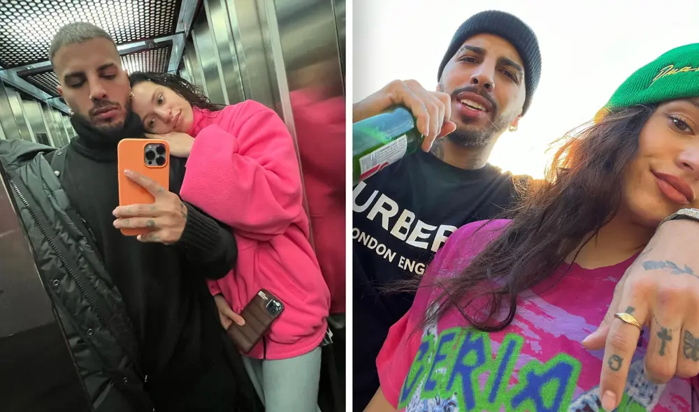 Rosalía y Rauw Alejandro iniciaron su relación en septiembre del 2021 y ya han adquirido una mansión juntos. Foto: composición Instagram Rosalía y Rauw Alejandro iniciaron su relación en septiembre del 2021 y ya han adquirido una mansión juntos. Foto: composición Instagram