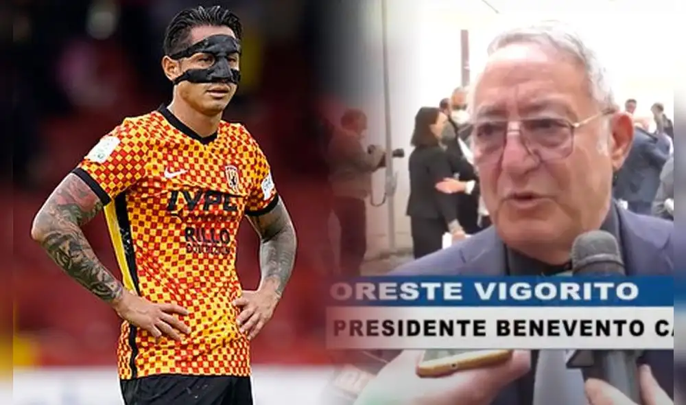 Gianluca Lapadula es el goleador del Benevento en la presente temporada. Foto: Benevento/captura TV7 News