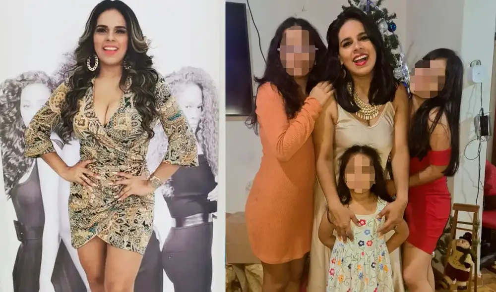 Giuliana Rengifo dedicó tiernas palabras a sus tres hijas. Foto: composición Giuliana Rengifo/Instagram