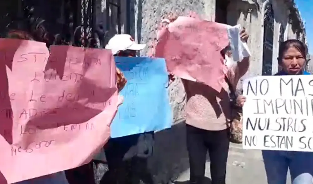 Familiares exigen justicia por abuso a menor de tan solo 7 años. Foto: Captura La Gazzeta Familiares exigen justicia por abuso a menor de tan solo 7 años. Foto: Captura La Gazzeta