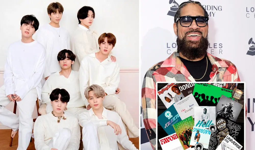 "Run BTS" es una canción producida por Dem Jointz y GHSTLOOP. Foto: composición BIGHIT/AFP