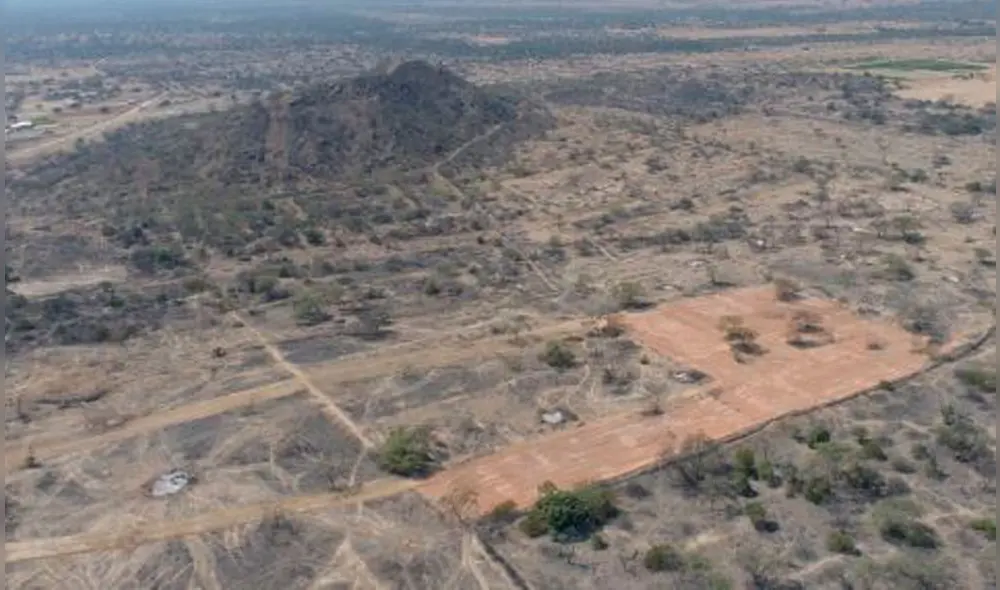 El sitio arqueológico Apurlec tiene una extensión total de 12.000 hectáreas. Foto: Andina