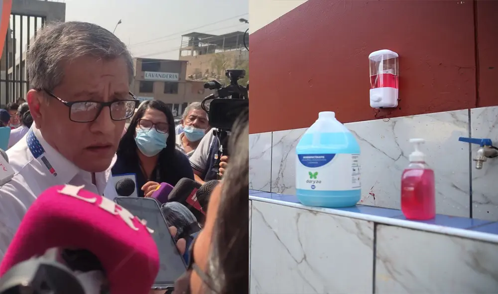 Rosendo Serna, ministro de Educación, responsabilizó a la Ugel 5 de la mala compra de los utensilios de aseo. Foto: composición LR / Andina Rosendo Serna, ministro de Educación, responsabilizó a la Ugel 5 de la mala compra de los utensilios de aseo. Foto: composición LR / Andina