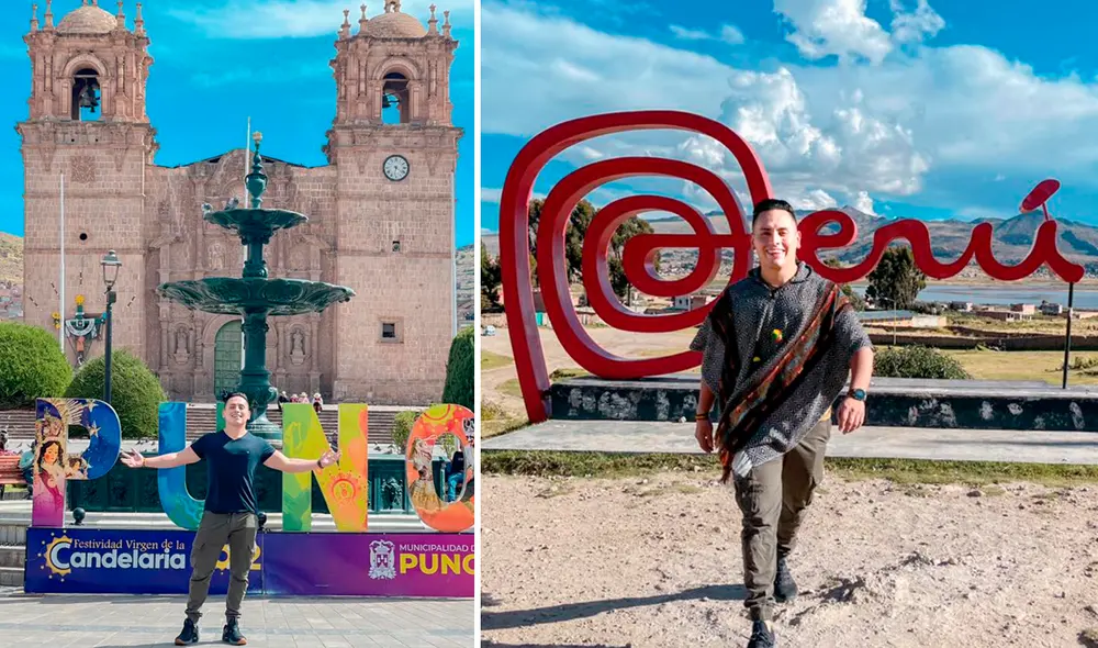Ale Pinedo visitó varios recintos turísticos de Puno. Foto: Ale Pinedo TV/ Facebook Ale Pinedo visitó varios recintos turísticos de Puno. Foto: Ale Pinedo TV/ Facebook
