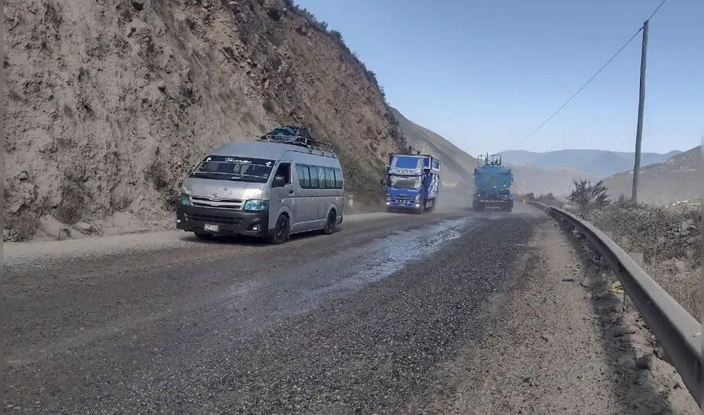 Esta es una de las vías más importantes de la región Áncash. Foto: difusión.