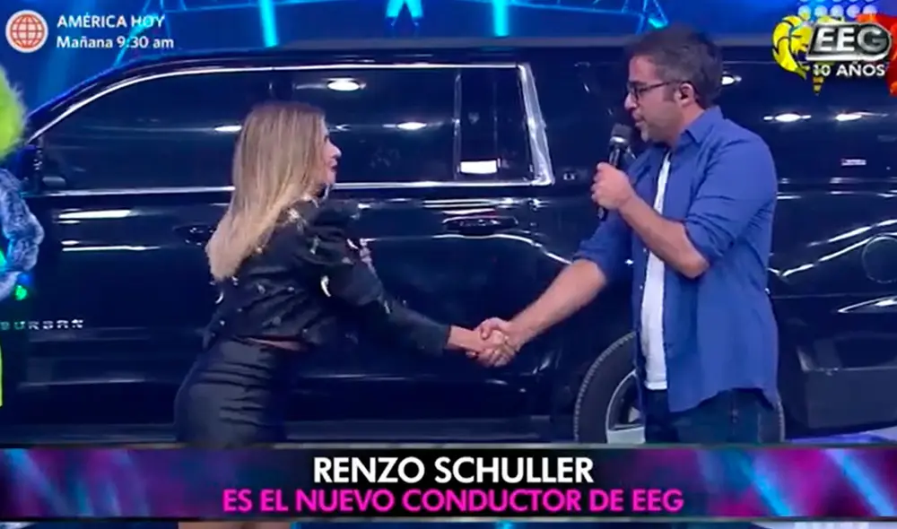 Esto es guerra: Johanna San Miguel le declara la guerra a Renzo Schuller. Foto: América TV