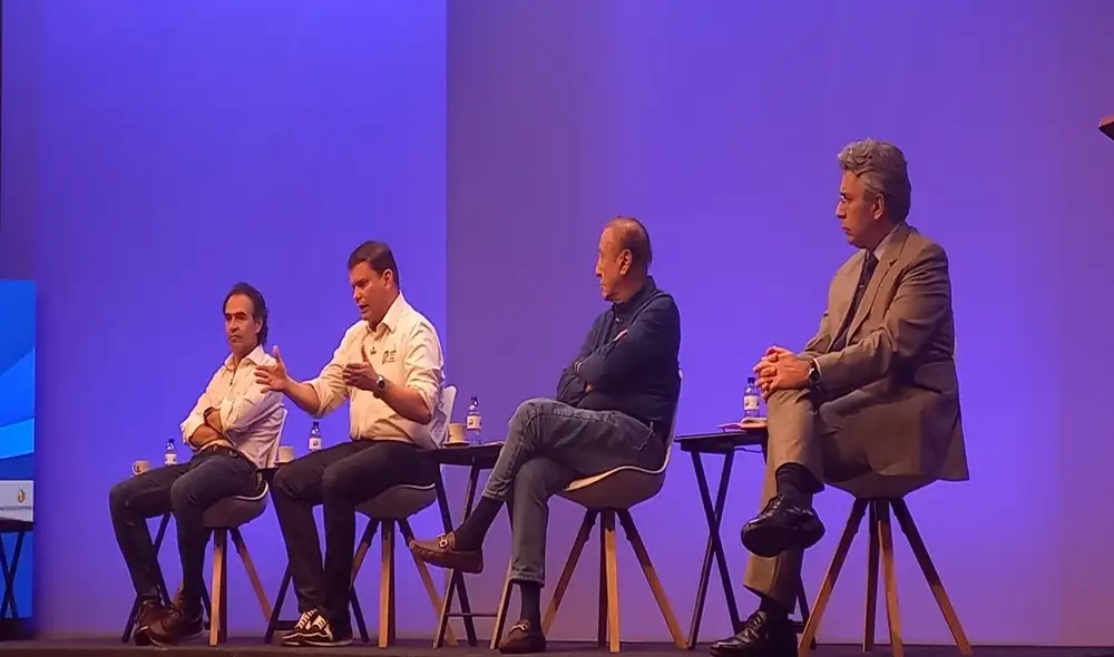 El debate del Pacífico se desarrolla en Colombia. Foto: Noticiero Noti5 El debate del Pacífico se desarrolla en Colombia. Foto: Noticiero Noti5