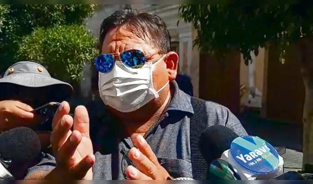 No para. Beto Bernal sigue apoyando a dirigentes acusados de tráfico de terrenos. Foto: La República No para. Beto Bernal sigue apoyando a dirigentes acusados de tráfico de terrenos. Foto: La República