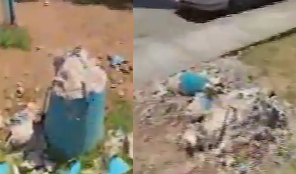 Vecinos piden mayor seguridad. Comisaría está solo a media cuadra del lugar. Foto: captura de Panamericana Vecinos piden mayor seguridad. Comisaría está solo a media cuadra del lugar. Foto: captura de Panamericana