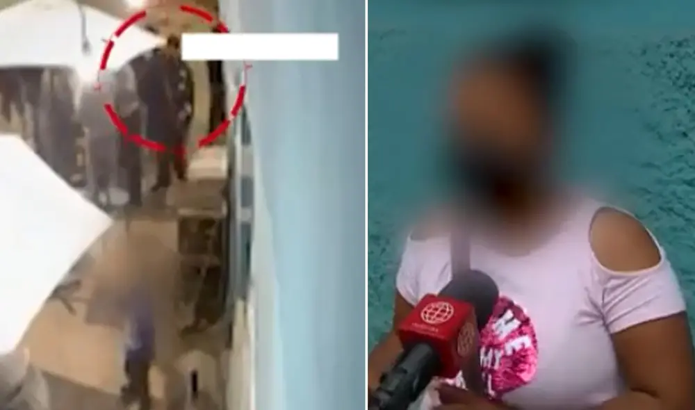 Seguridad. La madre de la niña exigió mano dura contra la delincuencia. Foto y video: América TV