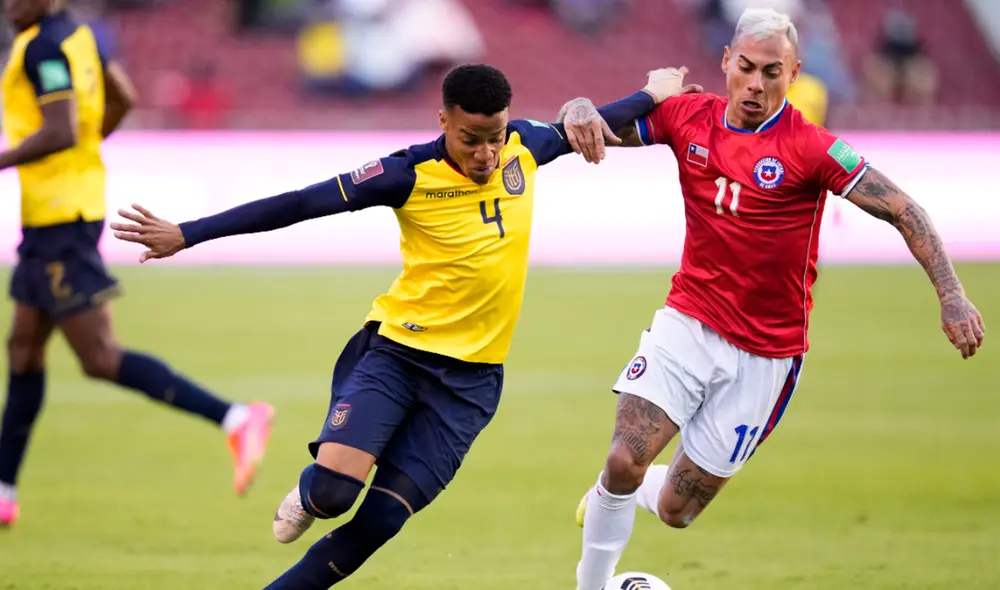 Byron Castillo juega en el Barcelona SC. Foto: AFP