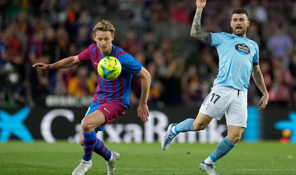 FC Barcelona enfrenta al Celta de Vigo por la fecha 36 de LaLiga. Foto: EFE FC Barcelona enfrenta al Celta de Vigo por la fecha 36 de LaLiga. Foto: EFE