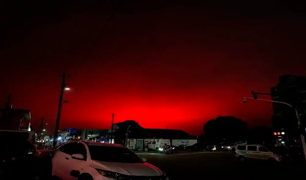 Muchas personas empezaron a abastecerse de suministros por temor a algún hecho devastador. Foto: redes sociales-Weibo