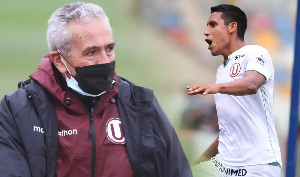 Gregorio Pérez fue quien le dio confianza a Alex Valera y lo ubicó como titular de Universitario. Foto: composición