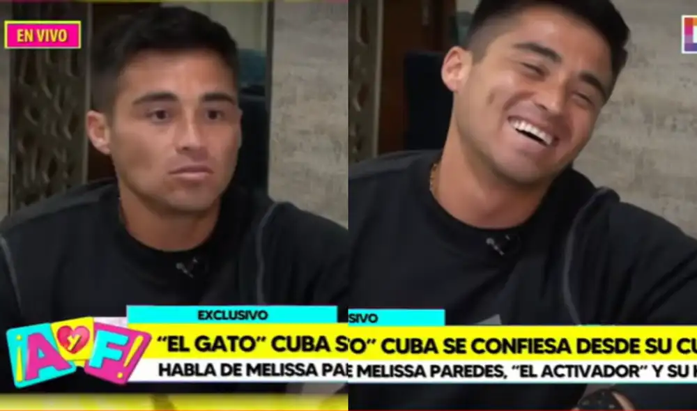 Rodrigo Cuba está feliz de que su hija pase tiempo con Melissa Paredes. Foto: composición/ capturas de Willax