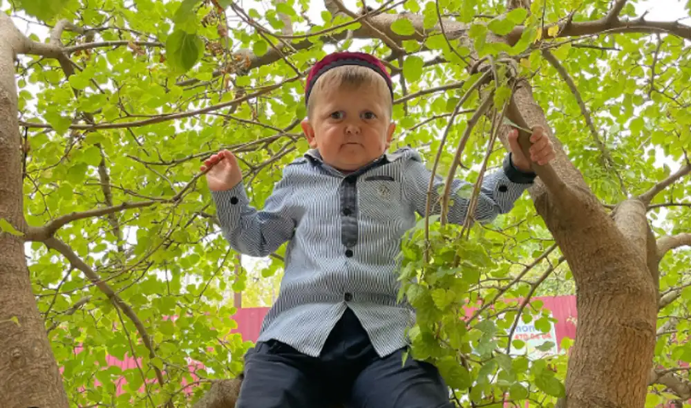 Hasbullah Magomedov nació en Rusia.  Foto: Instagram/@hasbulla.hushetskiy