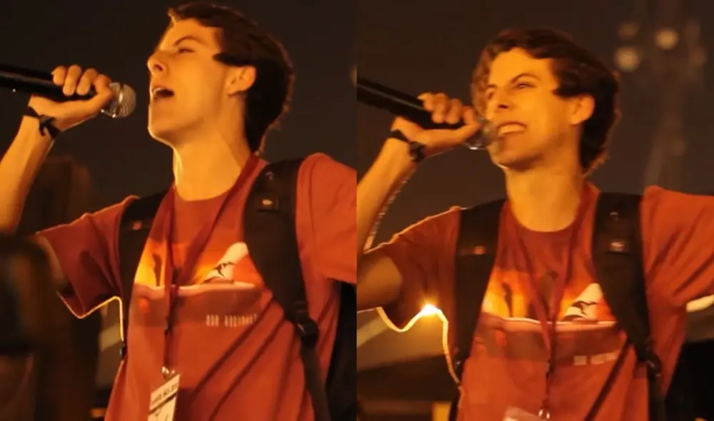 Algunos de los videos donde Jaze sale batallando son titulados como "MC Mochila". Foto: captura Seven Producciones Algunos de los videos donde Jaze sale batallando son titulados como "MC Mochila". Foto: captura Seven Producciones