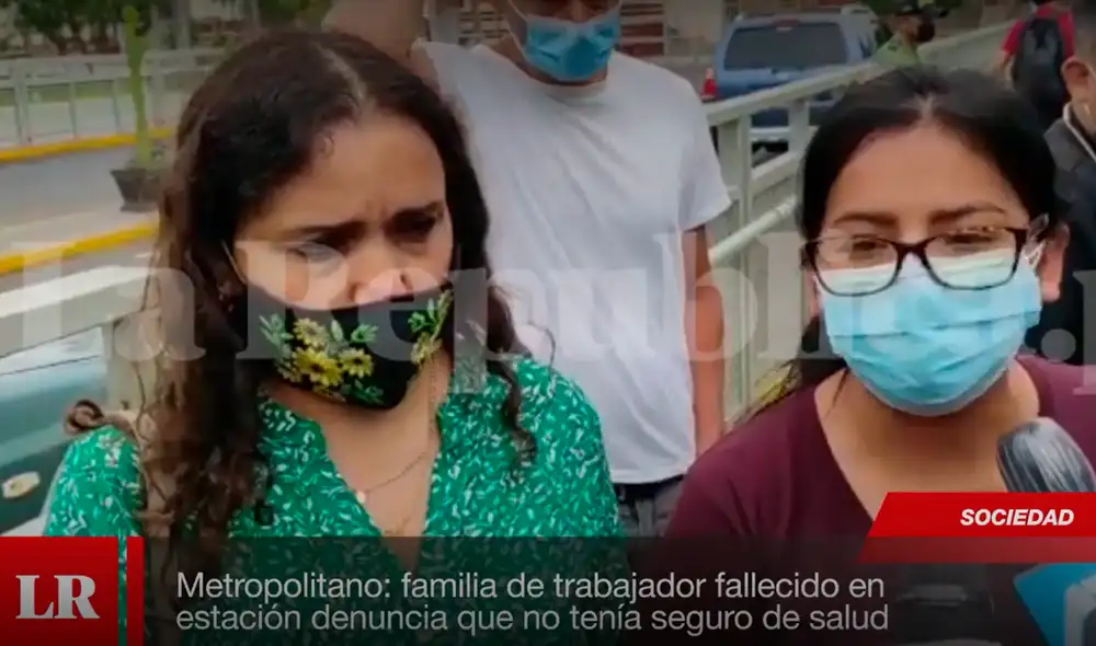 Familiares del trabajador fallecido lamentaron que la empresa no le haya brindado seguro de salud ni otros beneficios. Video: LR