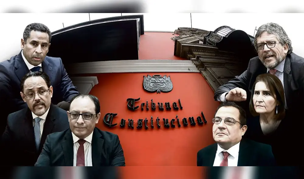 Lejos de la transparencia. El secretismo se coronó en el proceso de la selección de los nuevos miembros del TC. Foto: composición LR