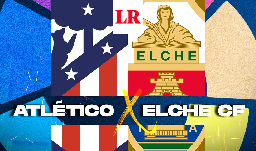 Atlético Madrid vs Elche se juega por LaLiga Santander. Foto: composición Atlético Madrid vs Elche se juega por LaLiga Santander. Foto: composición