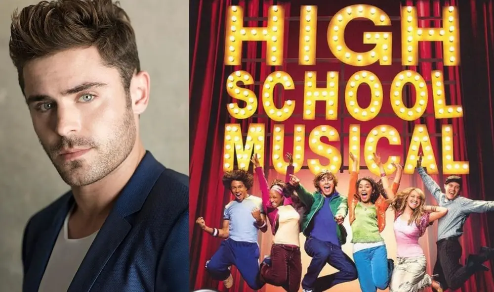 Zac Efron se muestra interesado en nueva entrega de High School Musical. Foto: Composición/EnCartelera/Instagram