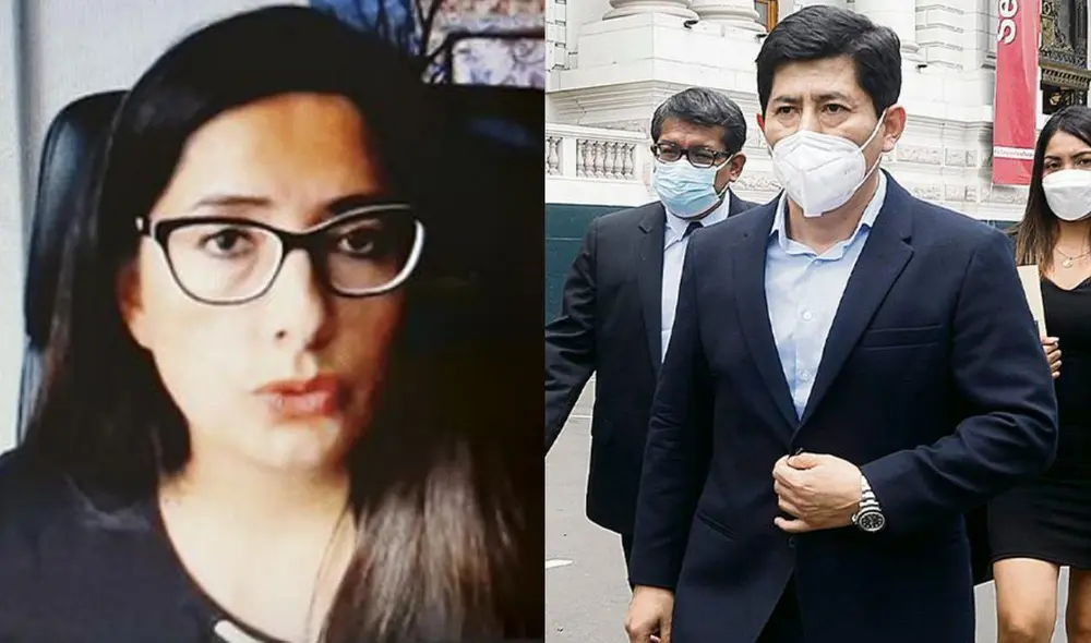 Ante la Comisión de Fiscalización, Zamir Villaverde hizo responsable al presidente Pedro Castillo por cualquier atentado contra su vida. Foto: composición LR