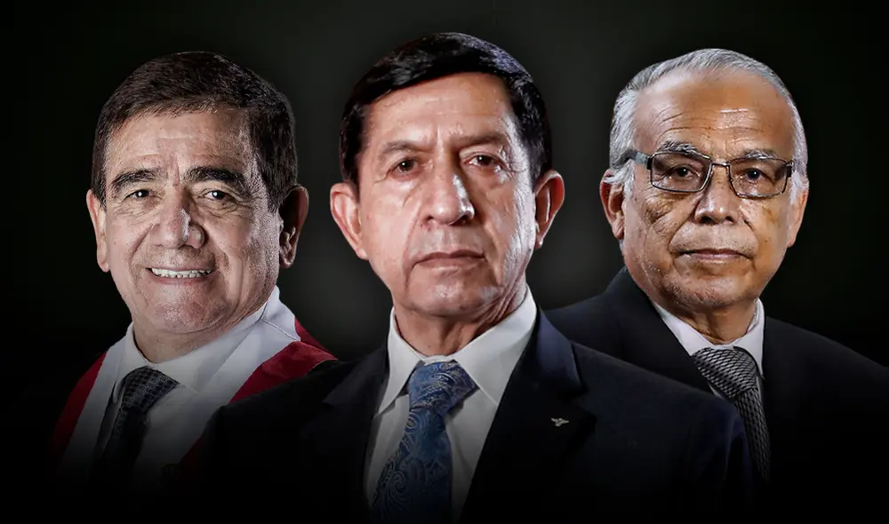 Durante uno de los consejos descentralizados, Aníbal Torres se disculpó por haber criticado a la Policía Nacional del Perú. Foto: composición Gerson Cardoso / La República